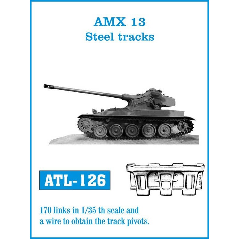 1/35 AMX-13 steel tracks