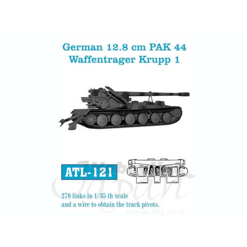 1/35 German 12.8cm PAK 44 / Waffentrager Krupp 1