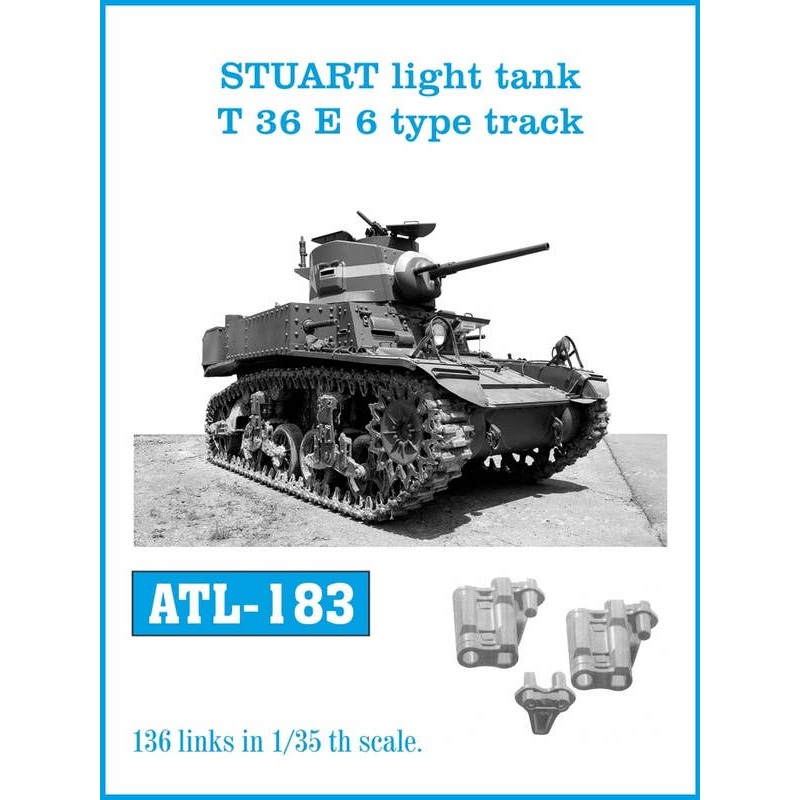 1/35 M3 Stuart light tank T36E6 type truck