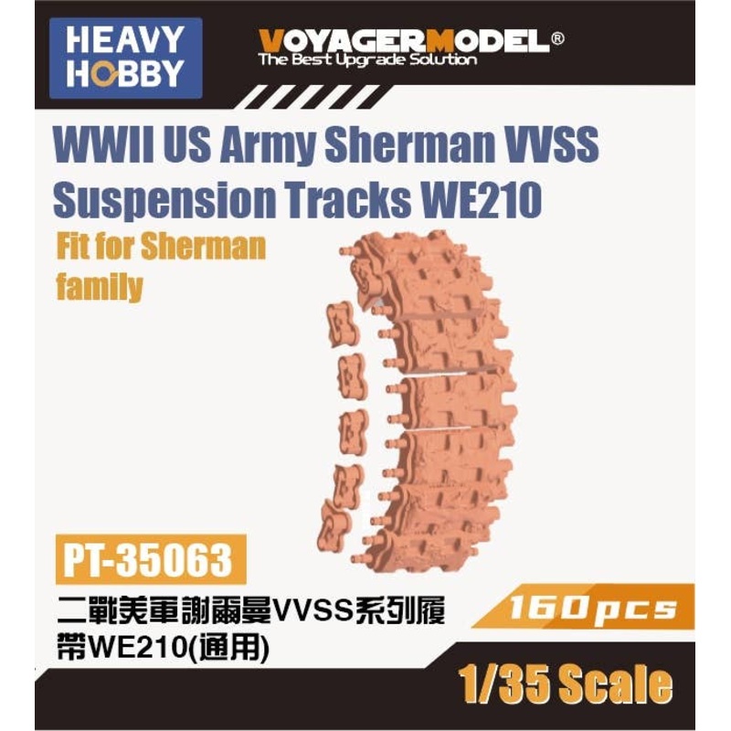 1/35 M4 Sherman WE210 Movable Track