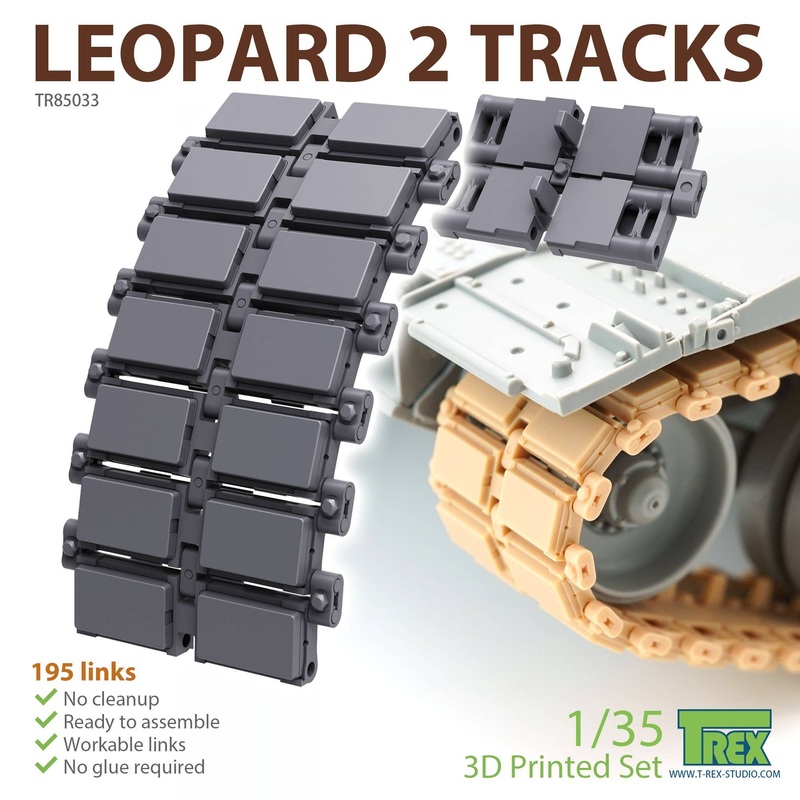 1/35 Movable Tracks for Leopard 2 Tanks