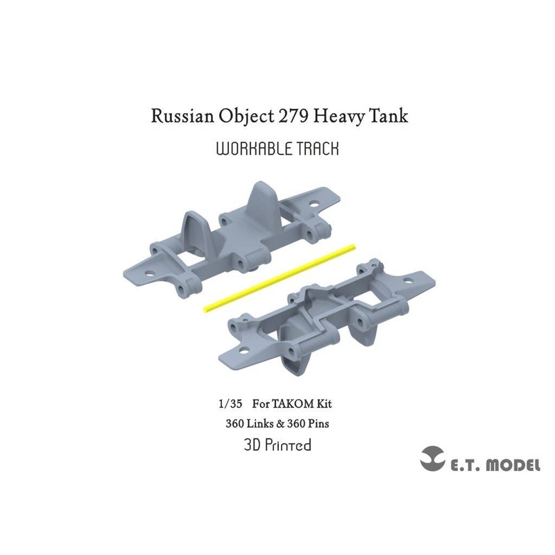 1/35 Russian Obiekt 279 Movable Tracks for Heavy Tanks (3D)