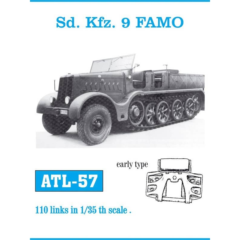 1/35 Sd.Kfz.9 FAMO 18 ton Half Truck Early Model