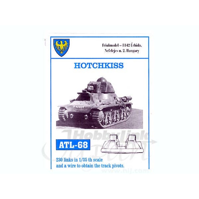 1/35 Working Metal Track Set for Hotchkiss