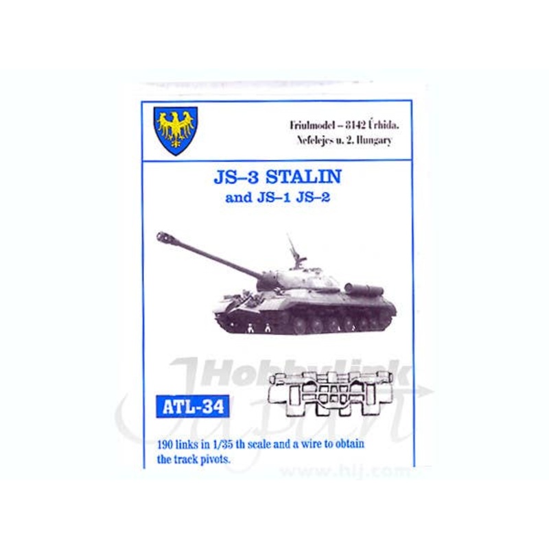 1/35 Working Metal Track Set for JS-3 / JS-1 / JS-2