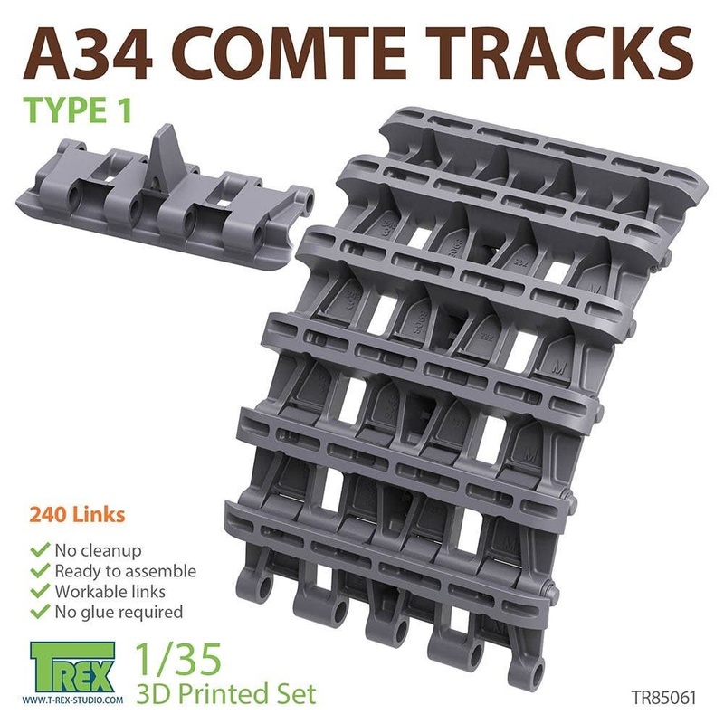 1/35 WW.II British A34 Comet Cruiser Track Type 1