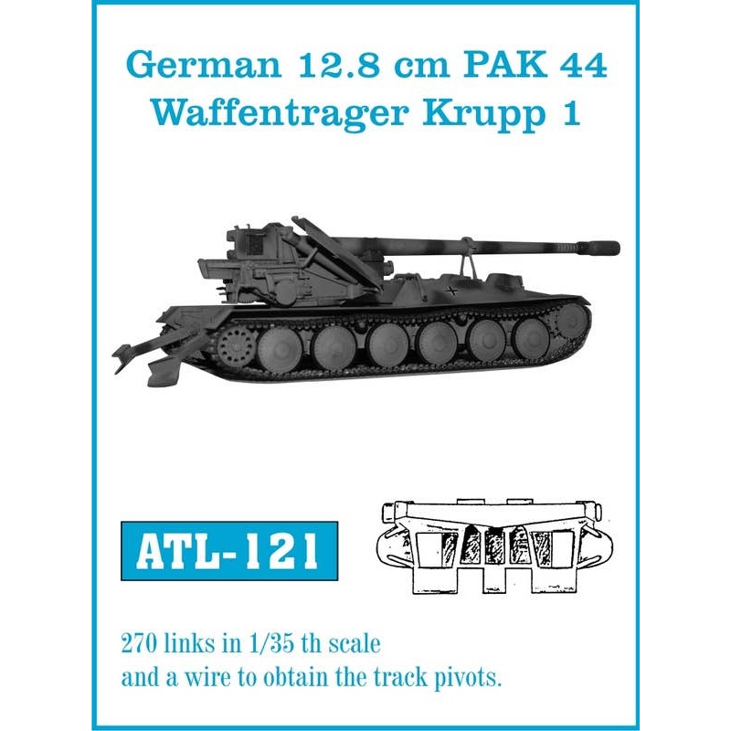 1/35 12.8cm PAK 44 / Waffentrager Krupp 1