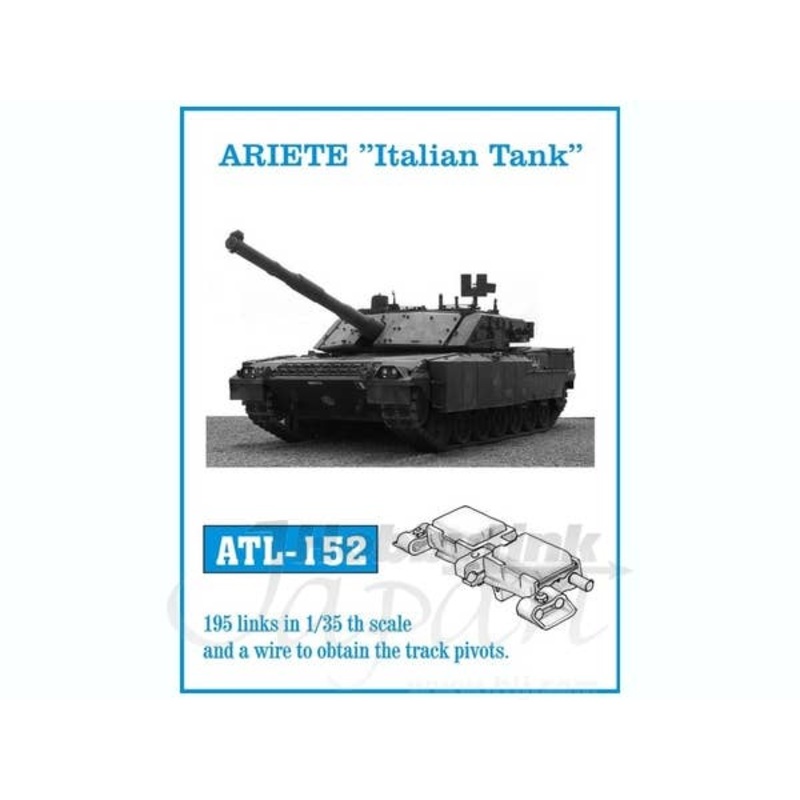 1/35 Ariete Italian Tank MBT Metal Caterpillar