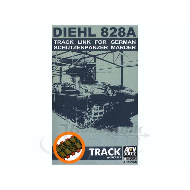1/35 Diehl 828A Workable Track Links for German Schutze