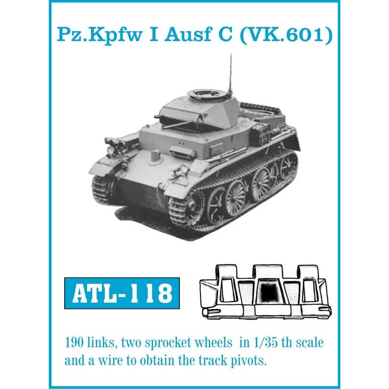 1/35 For Panzer I Type C (VK.601)