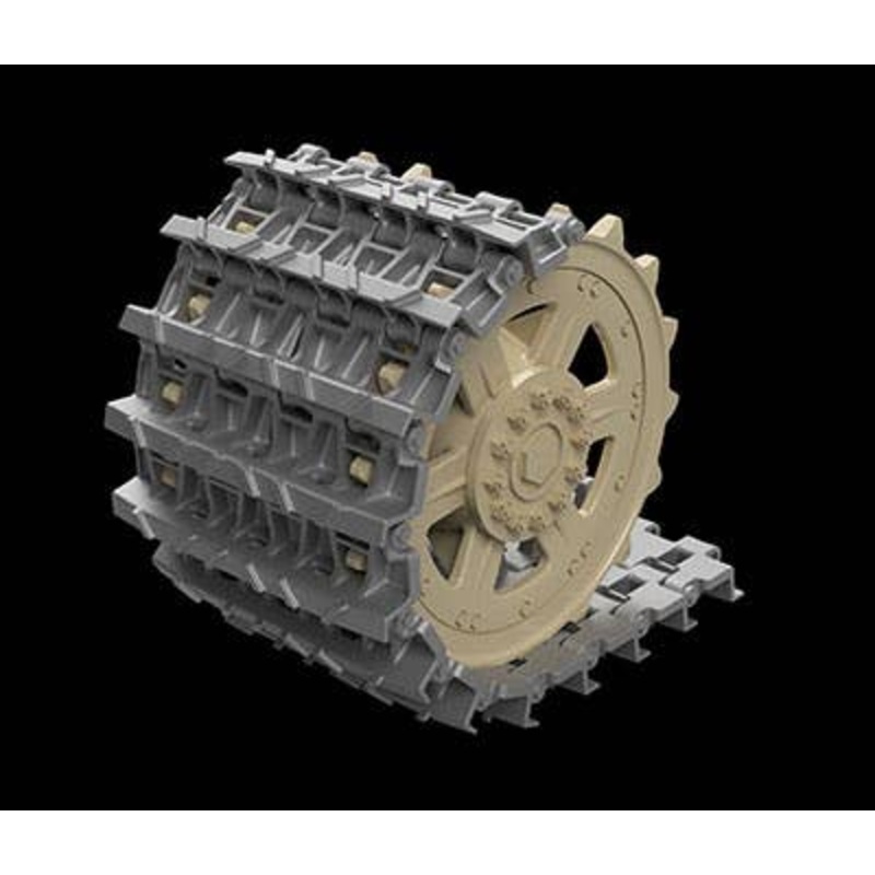 1/35 German E-25 Tracks & Sprockets