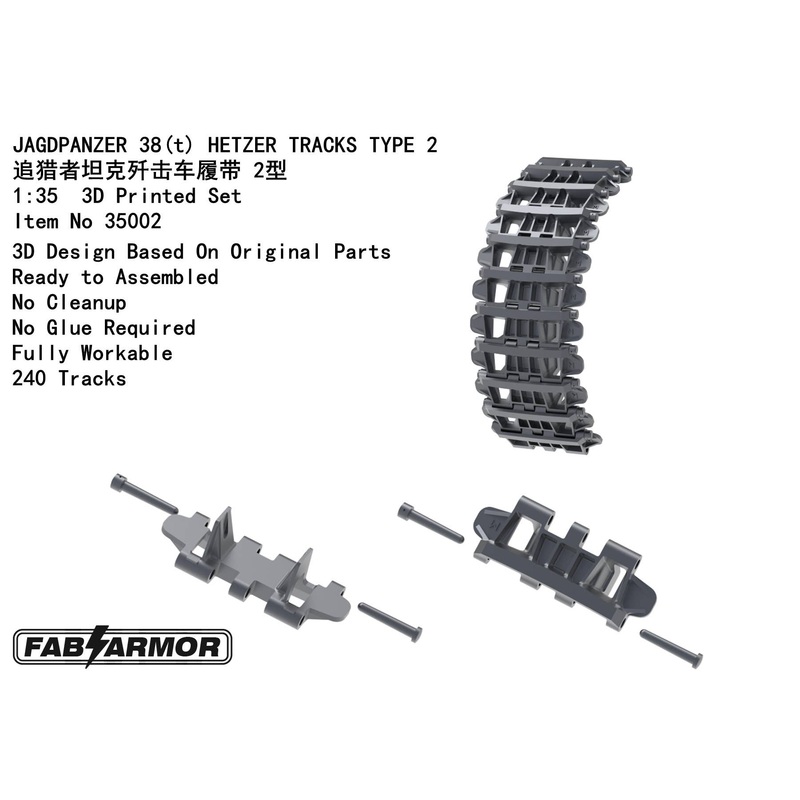 1/35 JAGDPANZER 38 (t) HETZER TRACKS TYPE 2