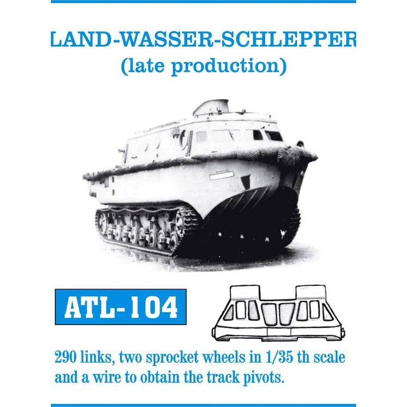 1/35 Landwasser Schlepper (for late model)