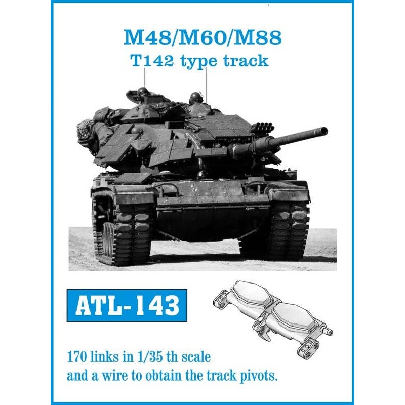1/35 M48 / M60 / M88 T142 type track