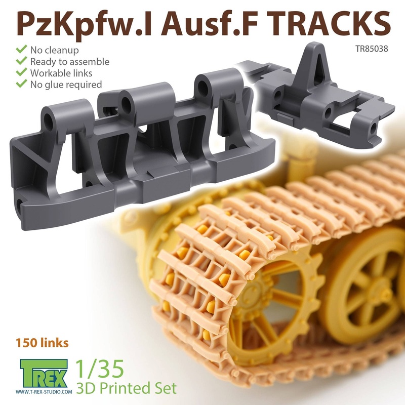 1/35 Movable Track for Panzer I F type