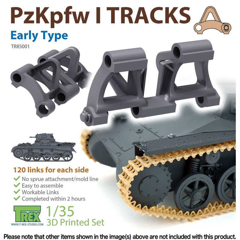 1/35 Panzer I Early Type Track for Type A