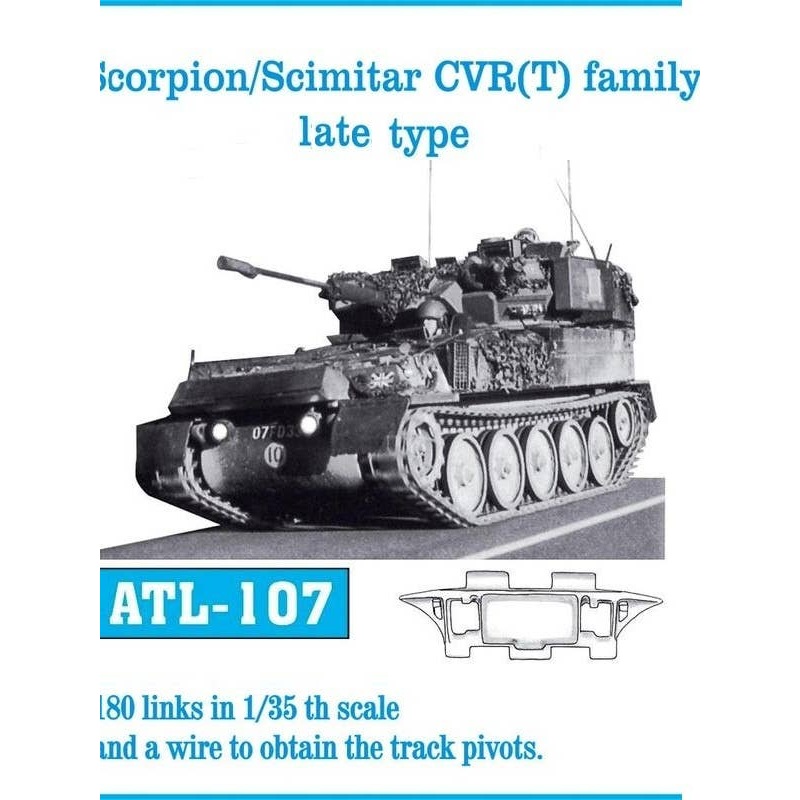 1/35 Scorpion / Scimitar CVR (T) (for Late Model)