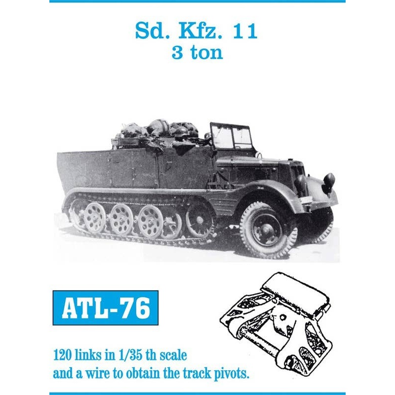 1/35 Sd.Kfz.11 3 ton Half Truck
