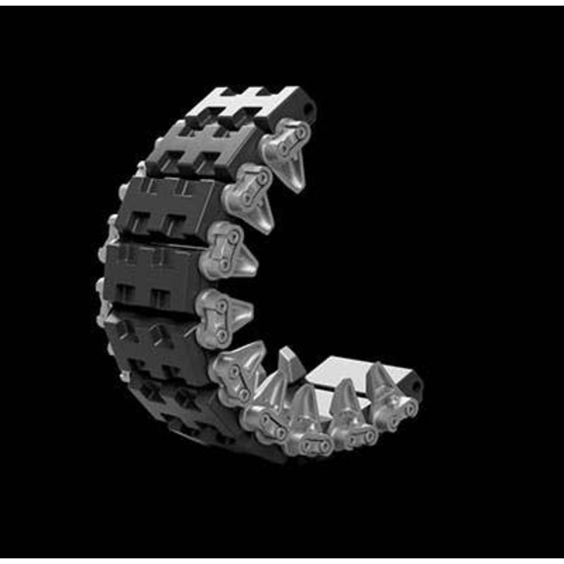 1/35 W-210 Rubber Chevron for US Sherman VVSS (British Army)