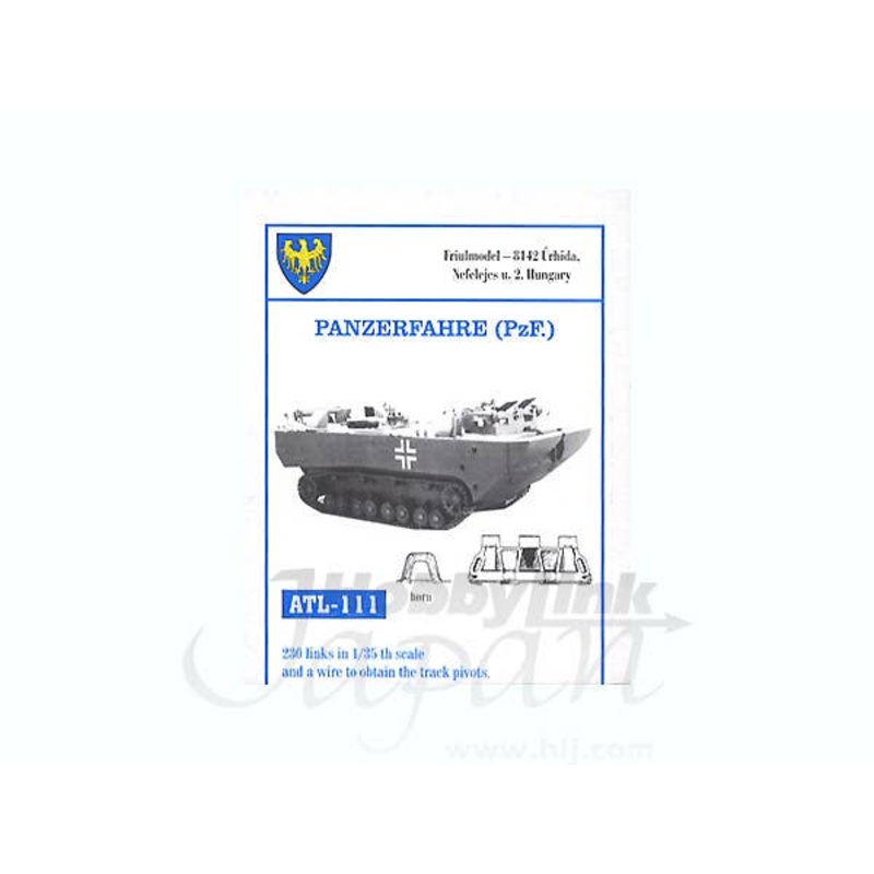 1/35 Working Metal Track Set for Panzerfahre (PzF.)