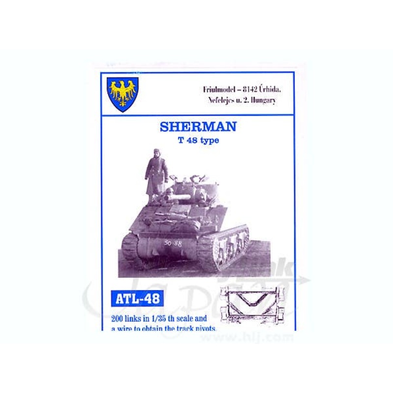 1/35 Working Metal Track Set for Sherman Type 48