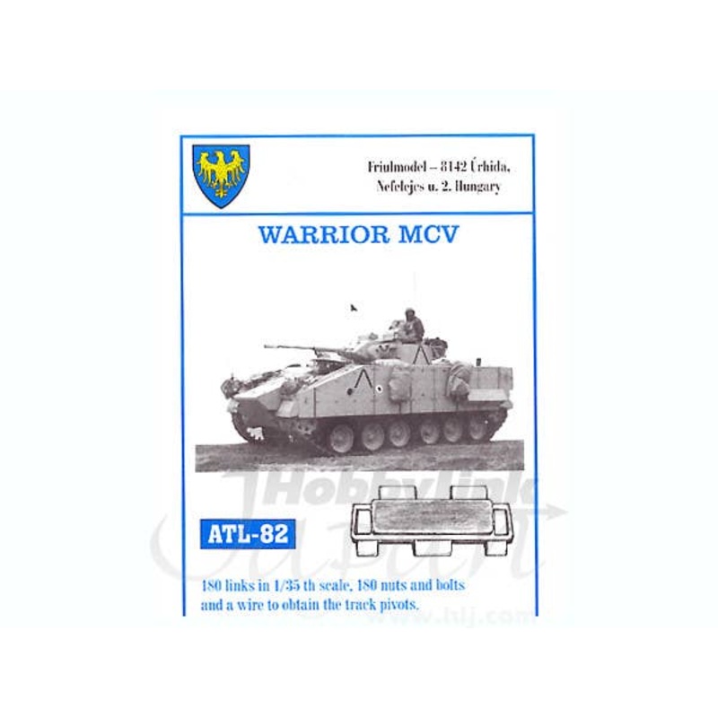 1/35 Working Metal Track Set for Warrior MCV