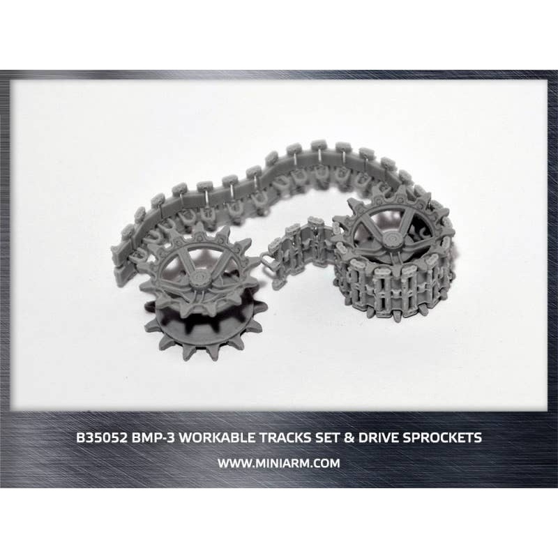 1/35 BMP-3 Workable Tracks & Drive Sprockets (Trumpeter)