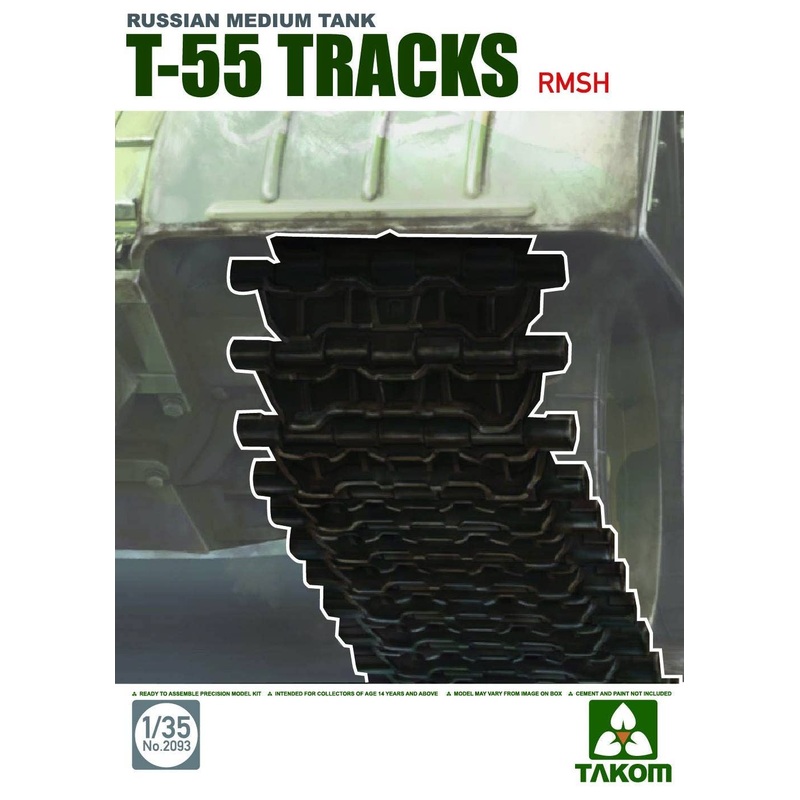 1/35 Russian Medium Tank T-55 Tracks RMSH