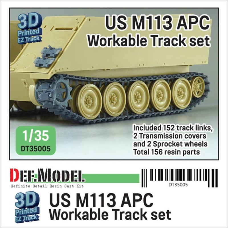 1/35 US M113 APC Workable Track set (for M113 kit)