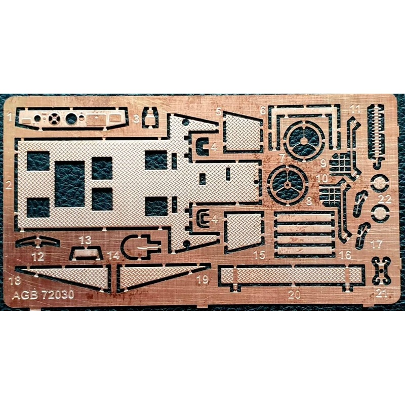 1/72 White M3A1 Scout PE Detailing Set (for AGB and Italeri)