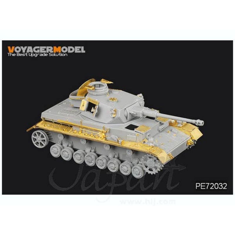 1/72 WWII German Pz.Kpfw.IV Ausf.F/G (for Dragon)
