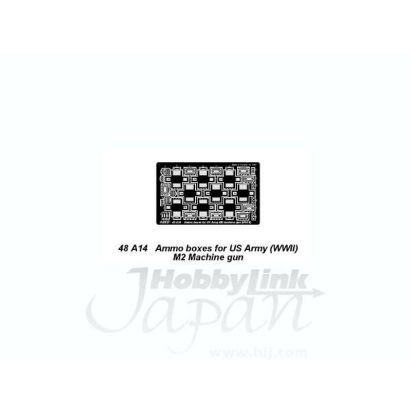 1/48 Ammo Boxes for M2 Machine Gun (WWII)