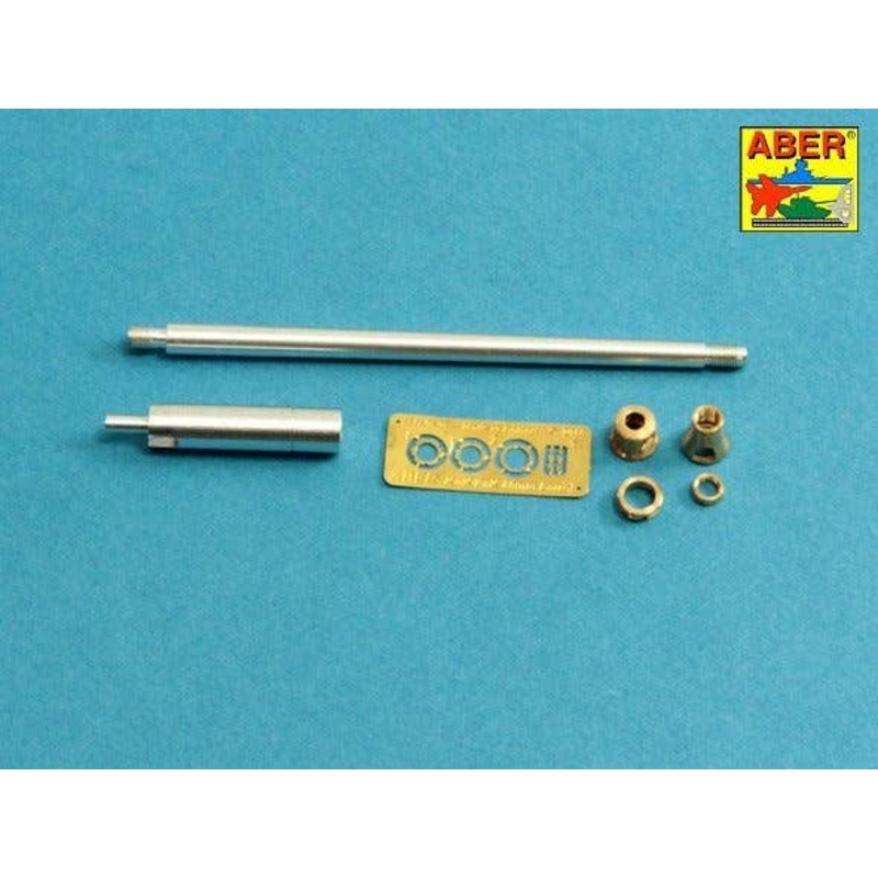 1/48 German Two Part 8.8cm Pak 43/3 (L/71) Barrel For Jagdpanther G1-Late & G2 (For Tamiya)