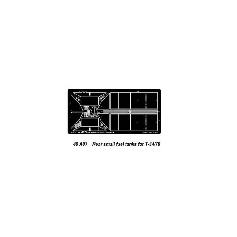 1/48 Rear Small Fuel Tanks for T-34/76
