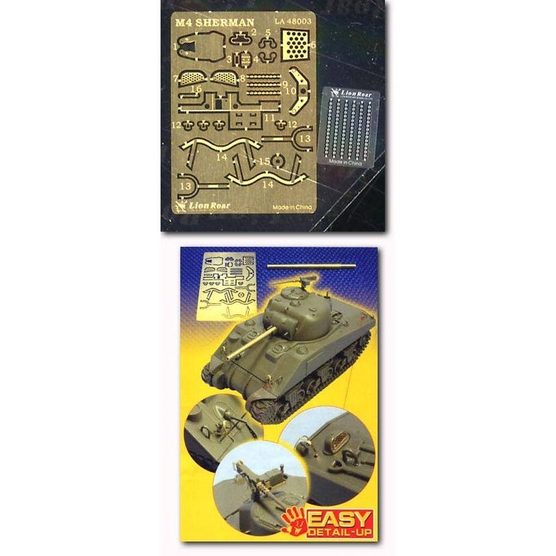 1/48 Tamiya M4 Sherman Photo-Etch