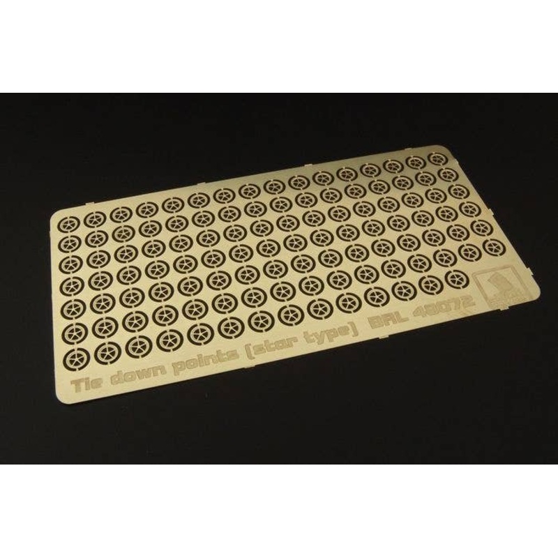 1/48 Tie Down Points (Star Type) US Aircraft Carrier