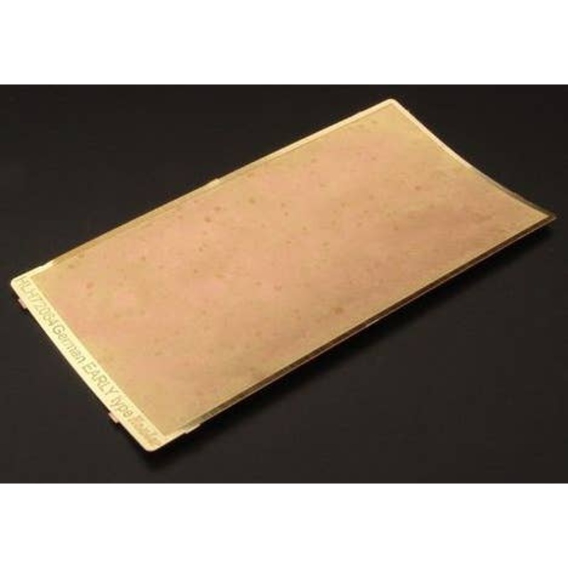 1/72 Engraved Plate German Early Type Photoetched Parts