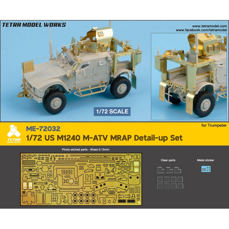 1/72 For M1240 M-ATV/MRAP (TR)
