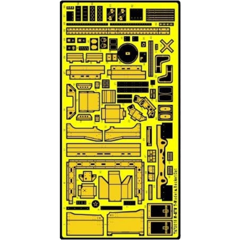 1/72 Rear Frame for M-ATV Detail Etching Parts