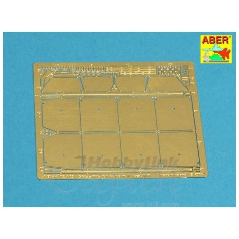 1/72 Side Skirts for PzKpfw III