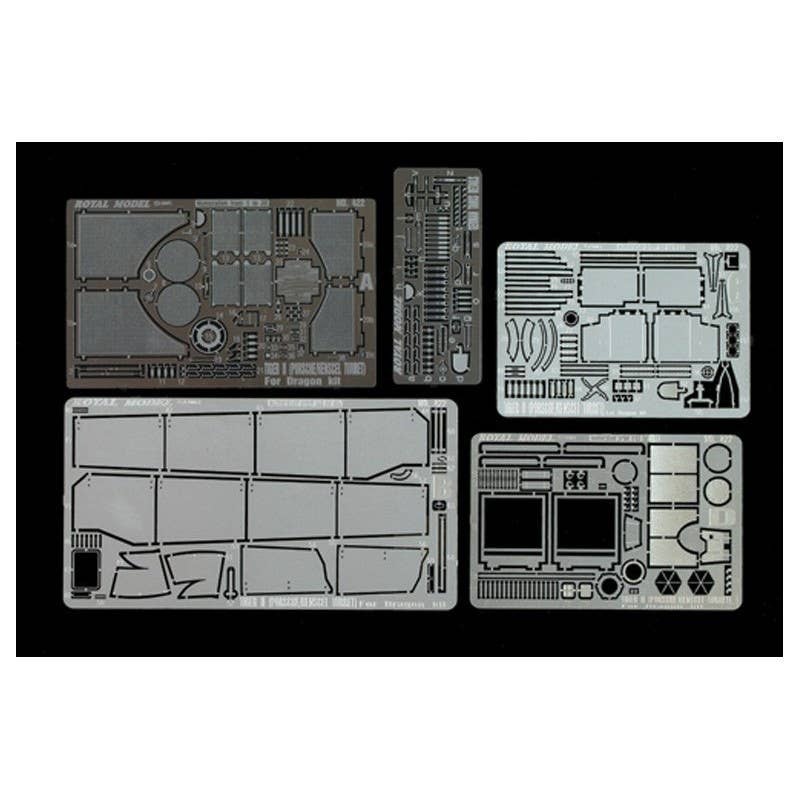 1/72 Tiger II Porsche/Henscel (for Dragon kit)