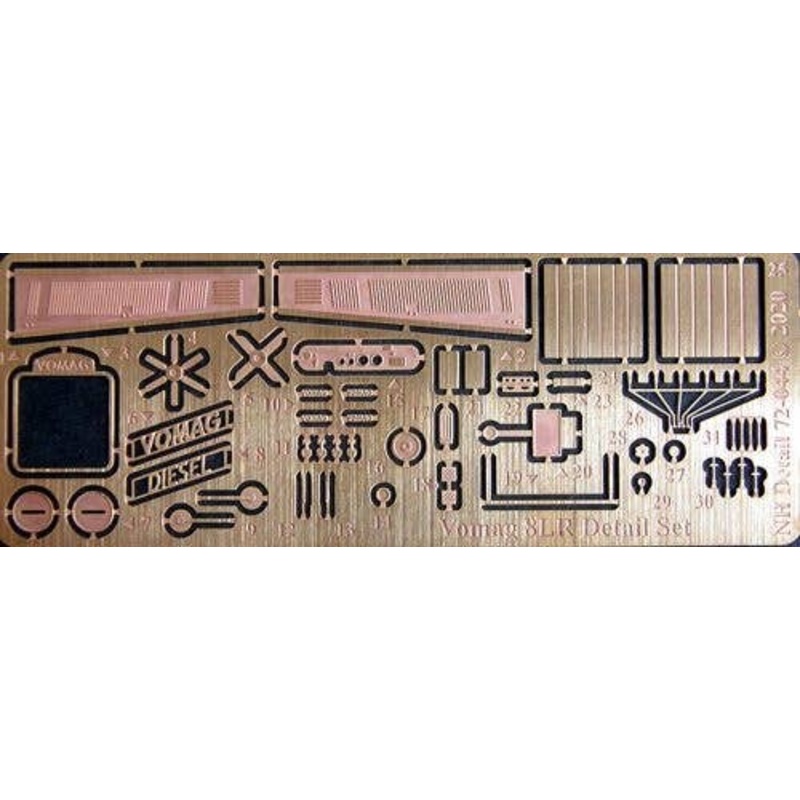 1/72 VOMAG 8LR Detail Set (for Roden)