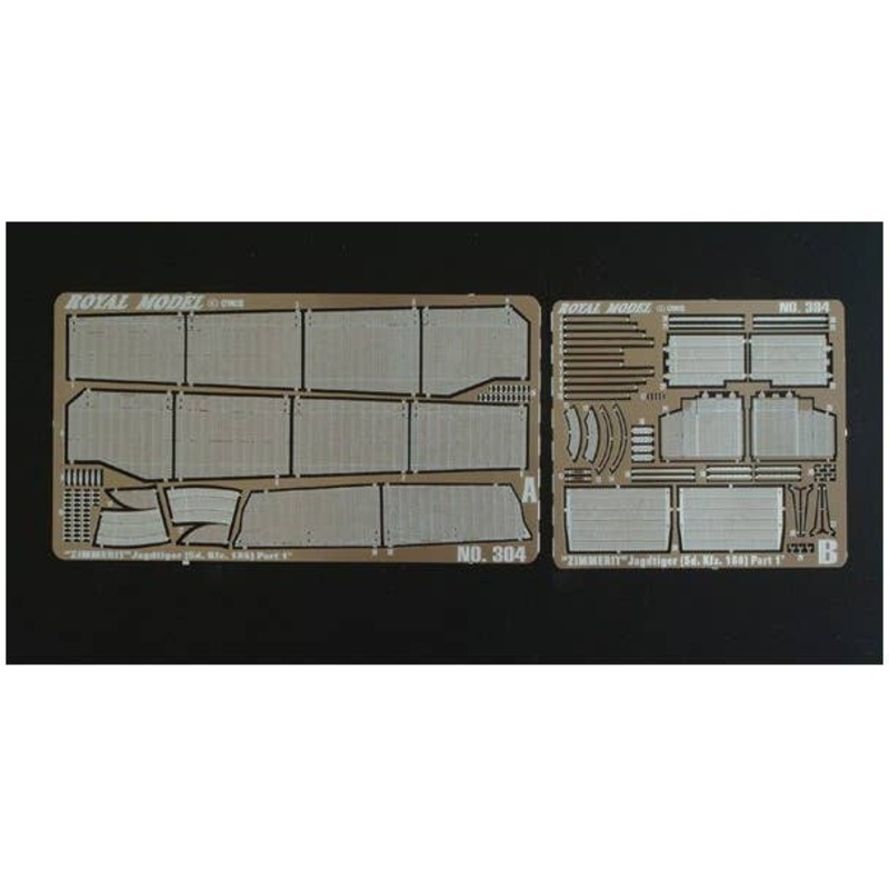 1/35 Fenders with Zimmerit-Jagdtiger (for Dragon kit)