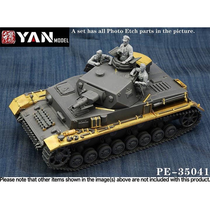 1/35 German Pz.Kpfw.IV Ausf.F Medium tank PE set for TAMIYA 35374