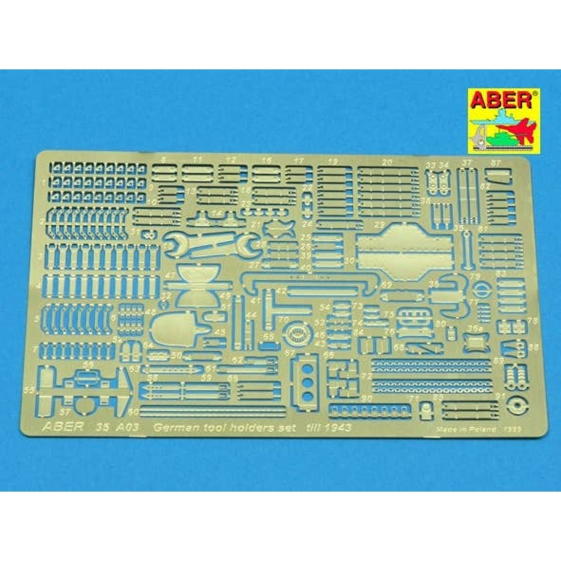 1/35 German Tool Holders Set Till 1943