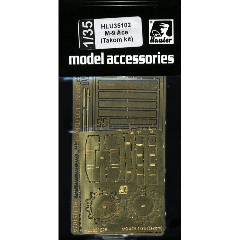 1/35 M-9 Ace Photoetched Parts (Takom kit)