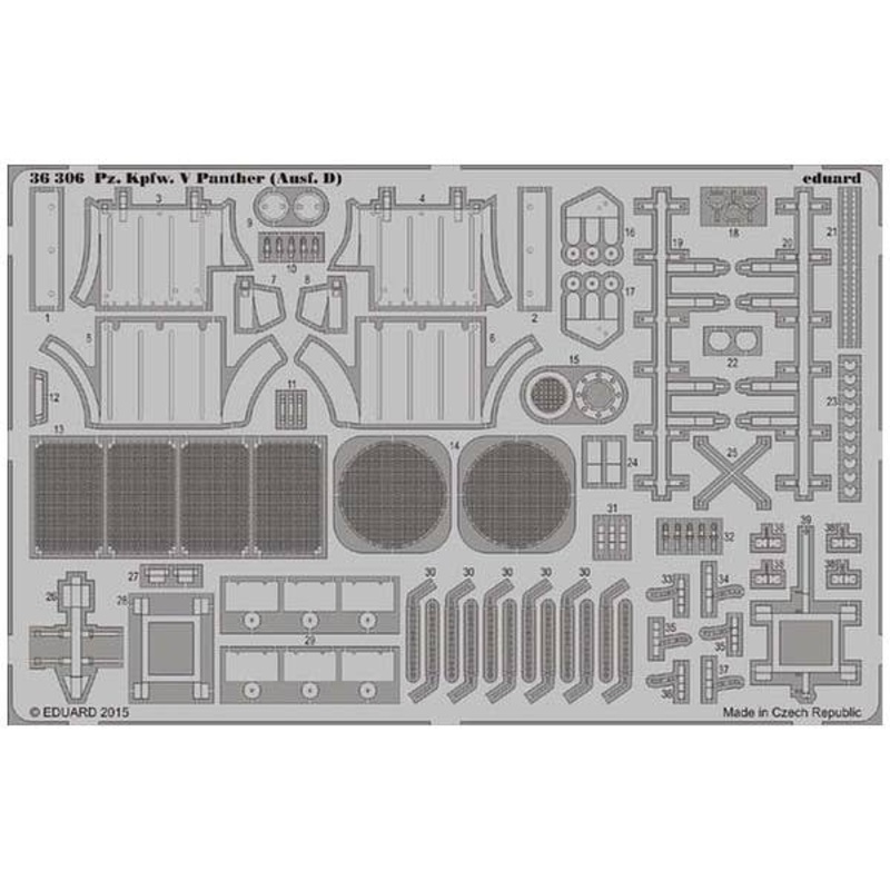 1/35 Pz.Kpfw.V Panther (Ausf.D) (Zvezda)