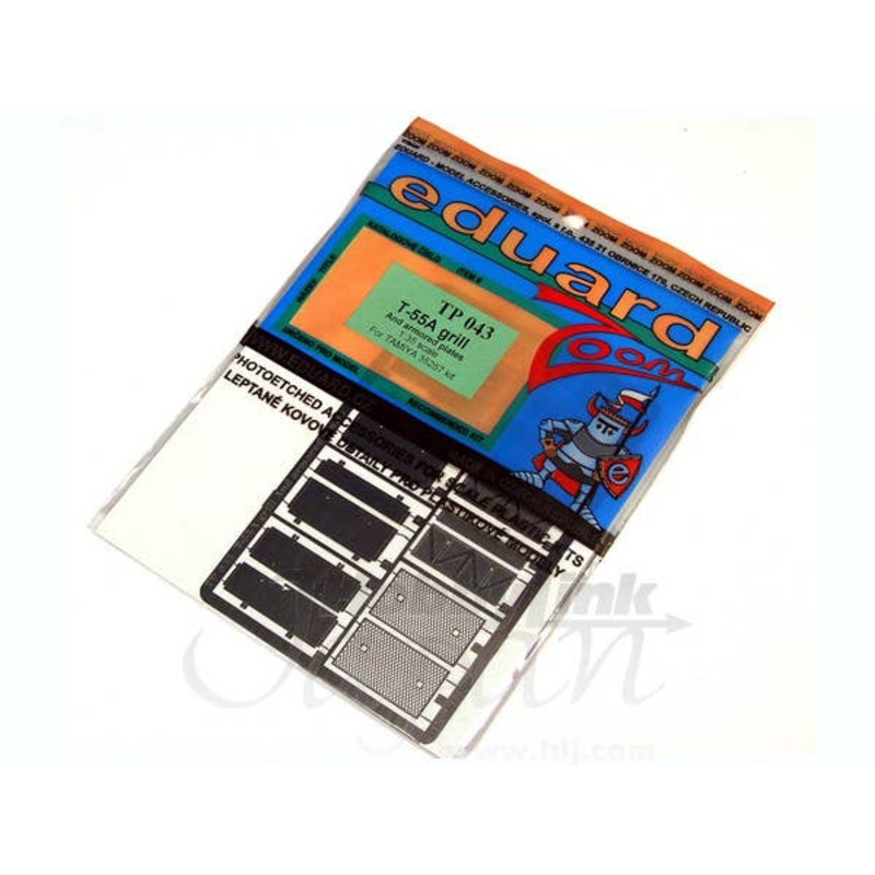 1/35 T-55A Grill and Armored Plates (for Tamiya)