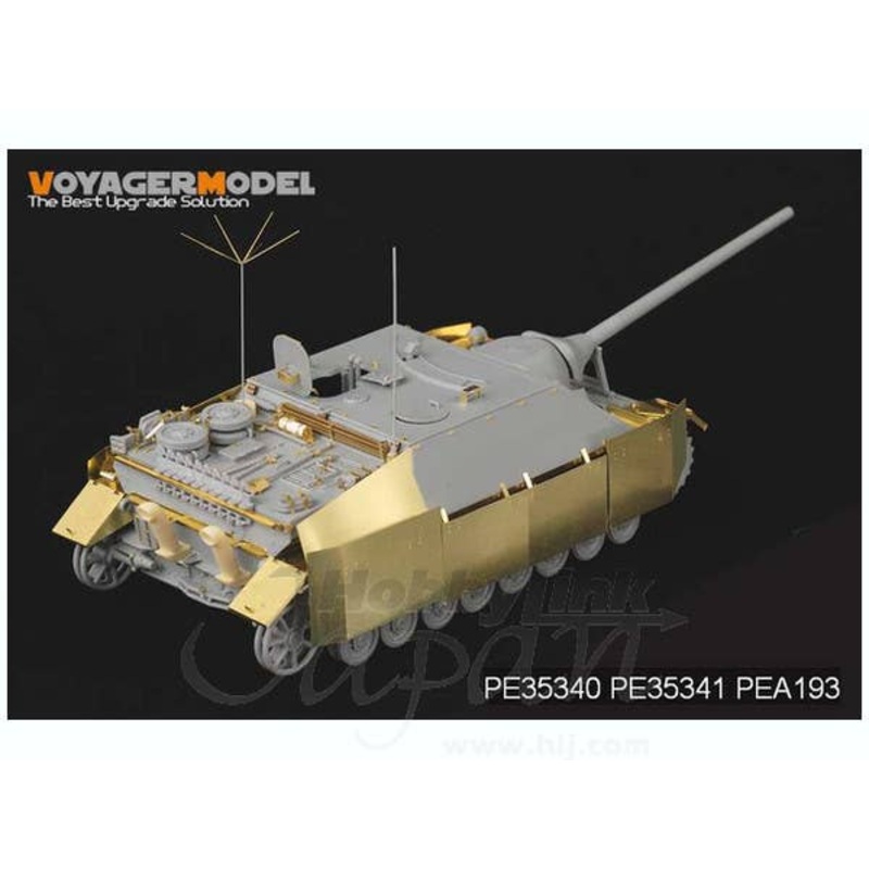 1/35 WWII German Jagdpanzer IV Fenders (for Dragon)