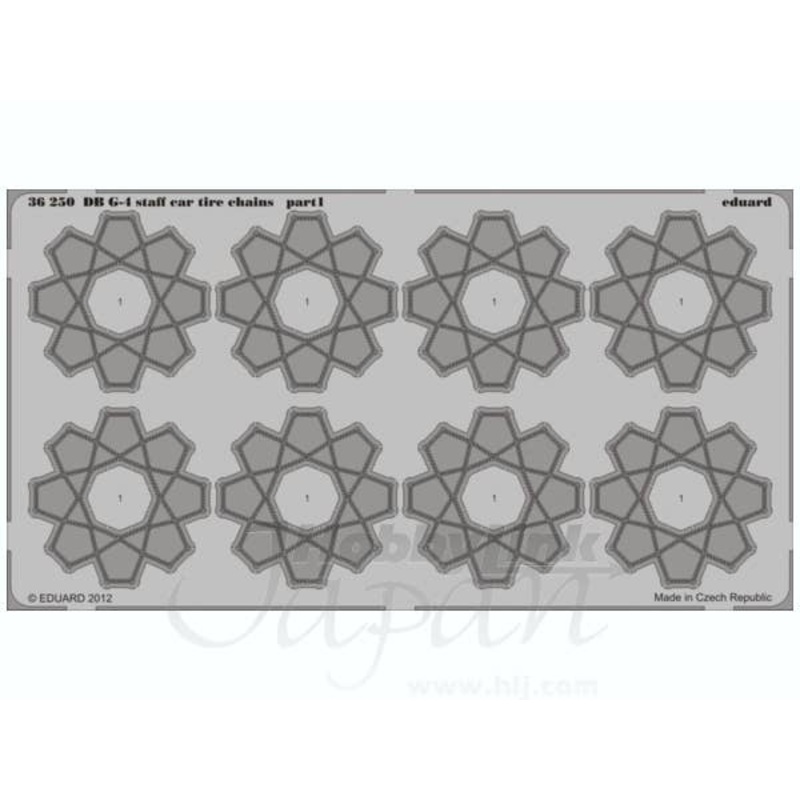 1/35 DB G-4 Staff Car Tire Chains (ICM)